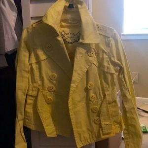 Yellow Peacoat